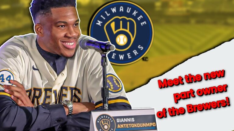 Giannis Antetokounmpo buys into the Brewers! #Shorts