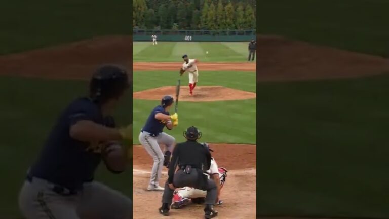 MLB. Brewers vs. Phillies (4/23/22) 5:3 Home Run