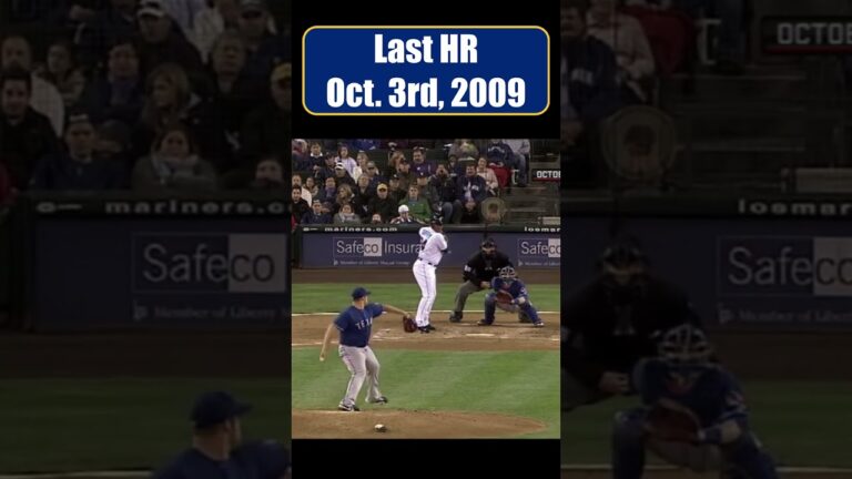 ケン・グリフィーJr. FIRST and LAST HOMERUN!