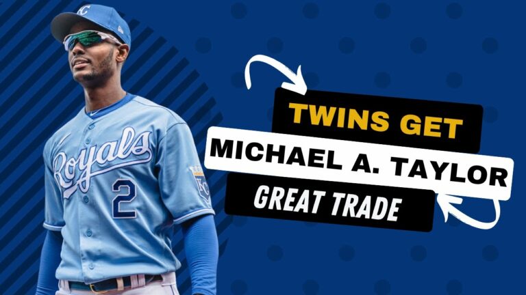 ミネソタ ツインズは、カンザスシティ ロイヤルズのマイケル A テイラーでビッグ トレードを獲得します。  MLBトレードニュース
