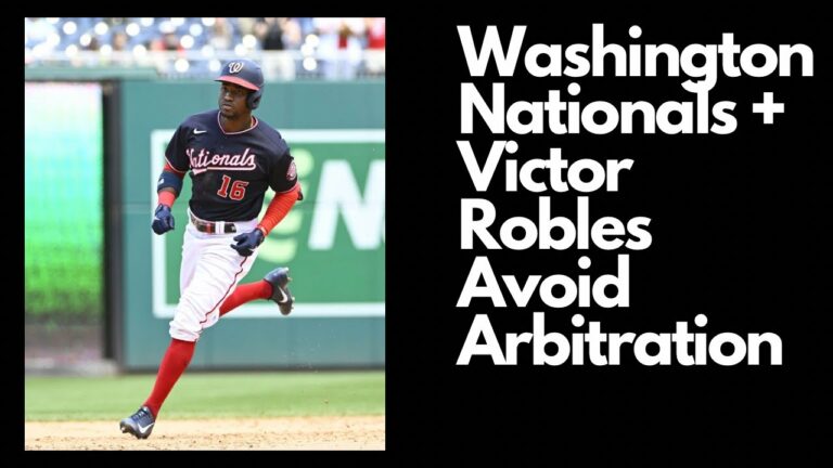 ワシントン・ナショナルズが仲裁を回避してビクター・ロブレスと 1 年契約を結ぶ!  MLBニュース