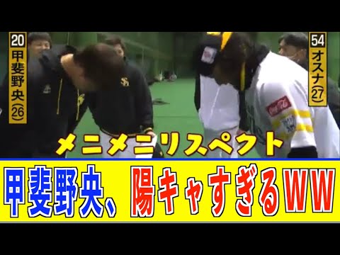 【爆笑】甲斐野央がクソ面白すぎるwwwww＃ソフトバンクホークス