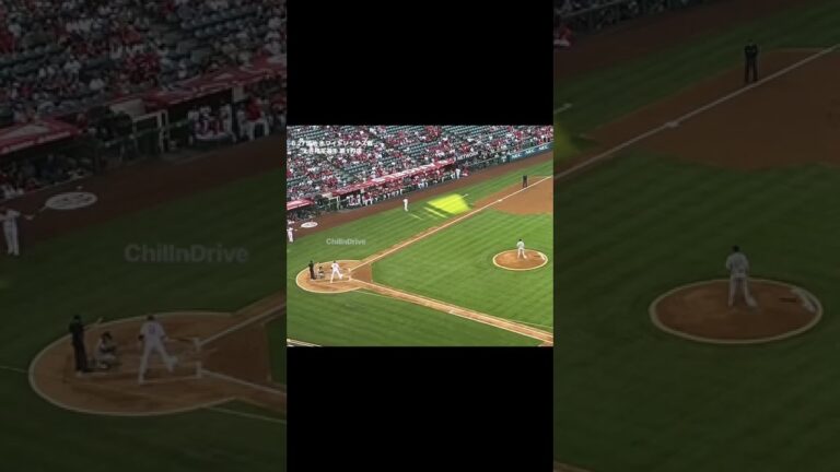 速報 大谷翔平 ホワイトソックス戦 第1打席 現地映像 #angels #エンゼルス #大谷翔平 #shoheiohtani #mlb #速報 #shorts