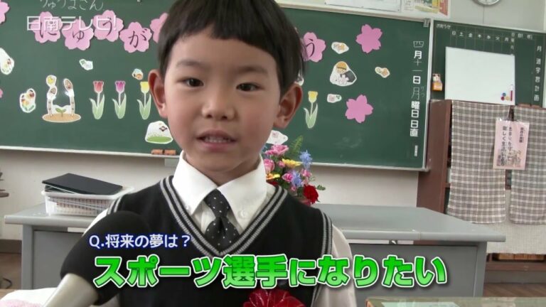 ５年連続ひとりだけの入学式（宮崎県日南市）