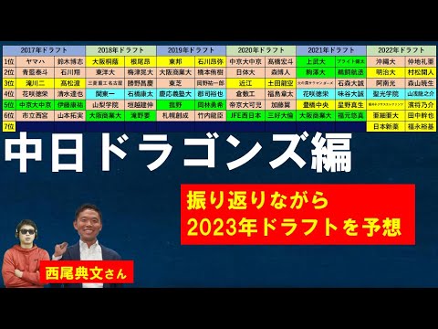 中日ドラゴンズドラフト振り返りながら2023年ドラフトを予想