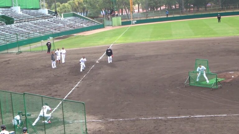 【ケース打撃】廣岡大志 → 増田大輝 → 石川慎吾 → 梶谷隆幸 → 岡田悠希 → 亀田啓太 → 菊田拡和 → 中山礼都選手のチームバッティング　～読売巨人軍2軍・2023春季宮崎キャンプ～