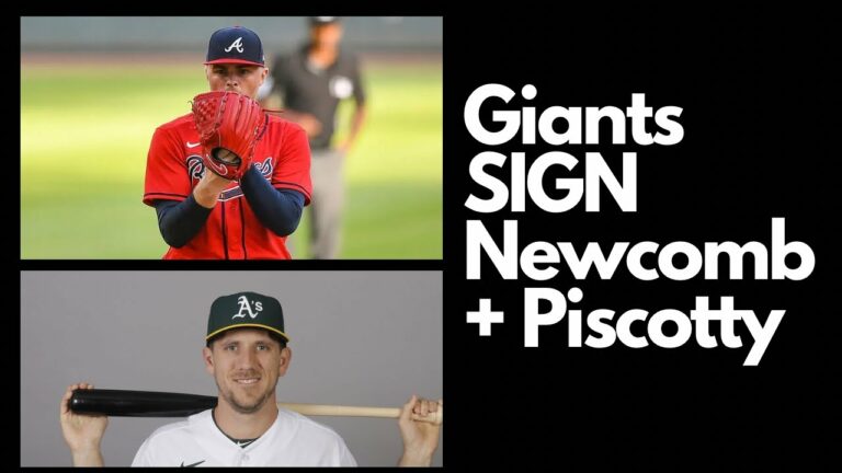 サンフランシスコ・ジャイアンツがショーン・ニューカム + スティーブン・ピスコティと契約！  MLB フリーエージェンシー ニュース