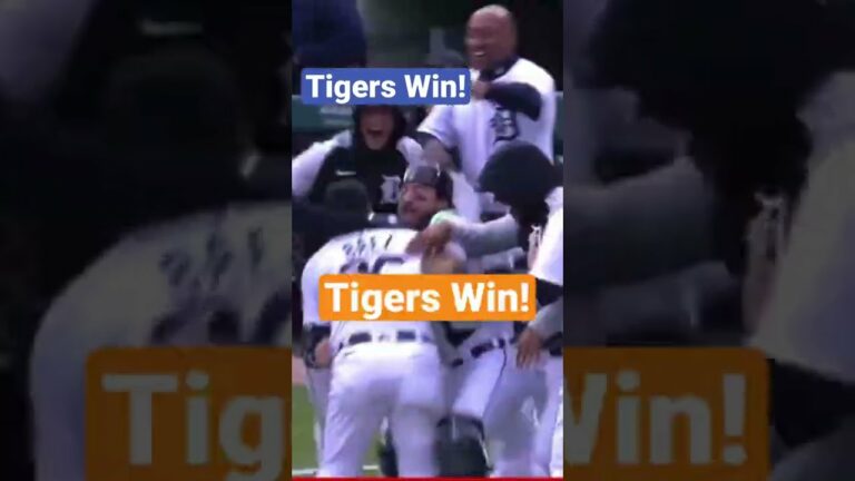 ⚾️ Crazy Walk Off!!! Tigers beat White Sox (4-8-22) (Javier Baez)🏟