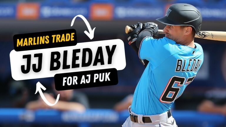 マイアミ・マーリンズがJJ・ブレデイをオークランド・アスレチックスにAJ・プクとトレード | マーリンズはめちゃめちゃ！  | |  MLBトレードニュース