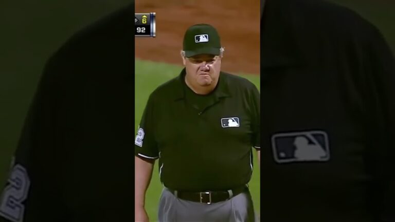The Umpire FLEXED After Getting Drilled!