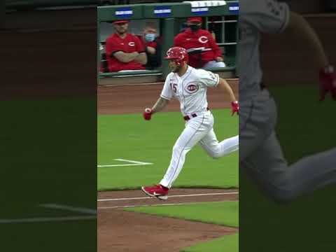 Is The Baserunner Safe Or Out At First? #baseball #mlb