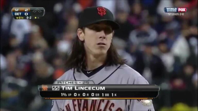 Tim Lincecum World Series 2012