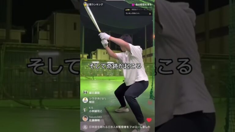 バッティングセンター破壊の危機