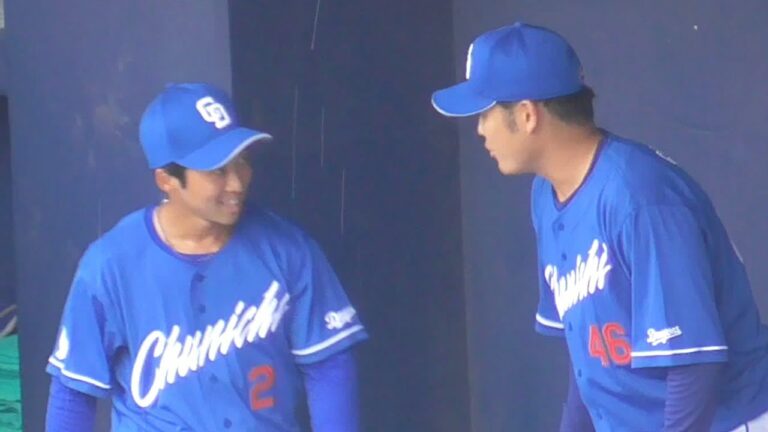 二遊間はルーキー村松開人＆田中幹也　見事なダブルプレーで鈴木博志に褒められる　サムスンVS中日ドラゴンズ　2023.2.11