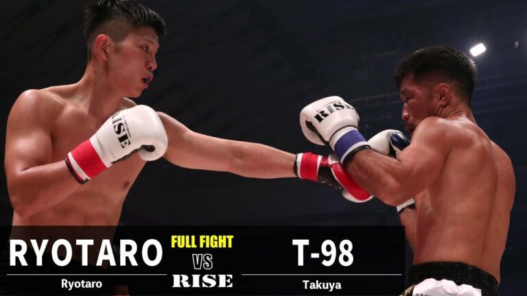 RYOTARO vs T-98／Ryotaro vs Takuya｜2022.8.21 #RISE_WS 大阪【OFFICIAL】