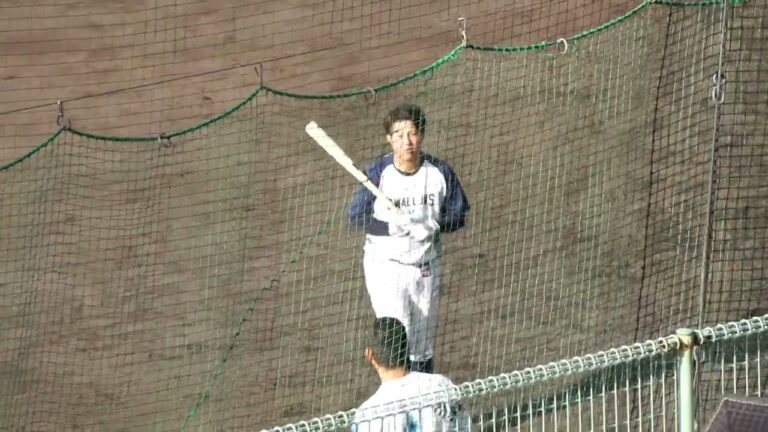 2023/2/12(日) トスバッティング 赤羽由紘(東京ヤクルトスワローズ) その1