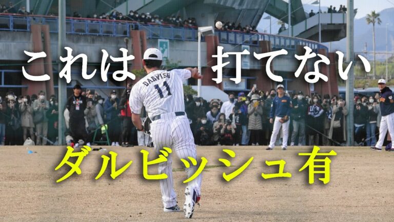【侍ジャパン】ダルビッシュ有キャッチボール（2023 0217）