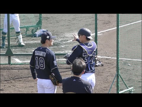 WBC球はどんな感じ？石川亮へキャッチャー側の意見を求める山本由伸！#オリックス#バファローズ#キャンプ