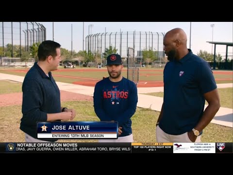 「私たちはチャンピオンです」 - ホセ アルトゥーベが MLB ネットワークで、2023 年 MLB シーズンのヒューストン アストロズの新しい姿について語る