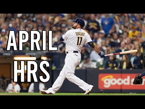 ミルウォーキー・ブルワーズの全ホームラン |  2022年4月