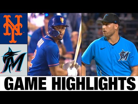 ニューヨーク メッツ vs. マイアミ マーリンズ フル ゲーム ハイライト |  2023 スプリング トレーニング - MLB プレシーズン