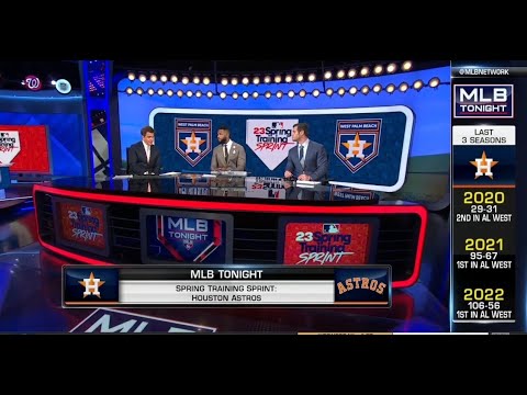 [FULL] ヒューストン・アストロズ 2023 MLB 春季トレーニング スプリント - MLB Network