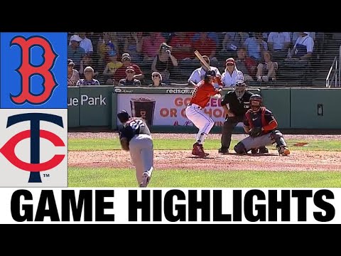 ボストン レッド ソックス対ミネソタ ツインズ全試合ハイライト |  2023 スプリング トレーニング - MLB プレシーズン
