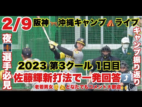 【ゲスト岩田稔】23/2/9  猛虎キャンプリポート2023 宜野座＆具志川『シート打撃』2日目 完全解説＃阪神タイガース　＃阪神キャンプ　#阪神