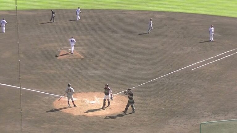 一死一、二塁 山瀬慎之助ゲッツー　大江 竜聖が素晴らしい投球見せる 2023/2/17ジャイアンツ沖縄キャンプ紅白戦