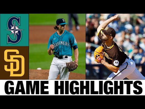 シアトル マリナーズ対サンディエゴ パドレス ゲーム ハイライト |  2023 スプリング トレーニング - MLB プレシーズン
