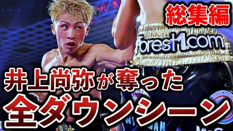 【全てわかる】井上尚弥の全試合の全ダウンを徹底解説【総集編】