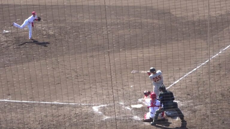 行木俊投手、9回表のピッチング【カープ（2軍） vs 巨人（2軍）・練習試合】2023.02.26