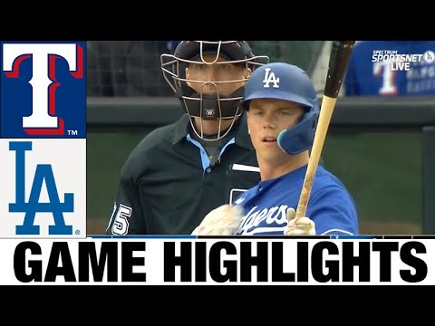 ロサンゼルス ドジャース vs. テキサス レンジャーズ フル ゲーム ハイライト |  2023 スプリング トレーニング - MLB プレシーズン