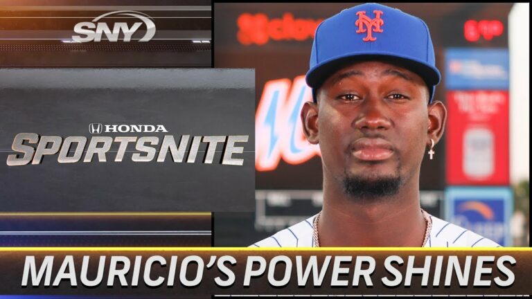 好スタートを切ったロニー・マウリシオのメッツでの将来はどうなるのだろうか?  | | スポーツナイト |  SNY