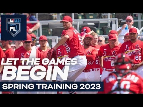 試合時間: 2023 年春季トレーニング | セントルイス・カージナルス