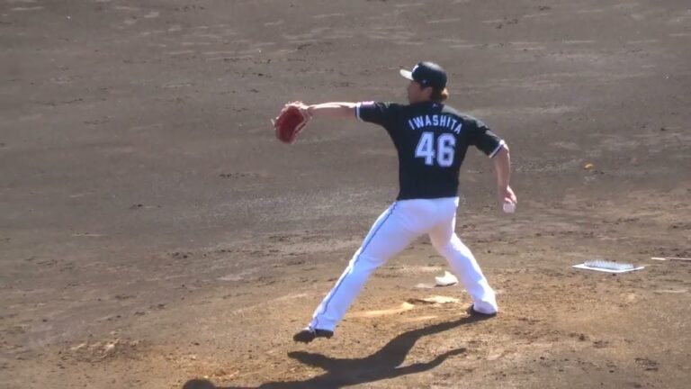 岩下大輝選手（千葉ロッテ /星稜高卒）の投球フォーム