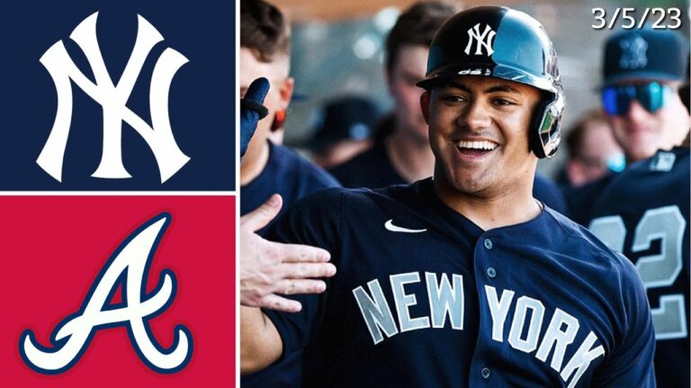 New York Yankees @ Atlanta Braves | Spring Training Highlights | 3/5/23