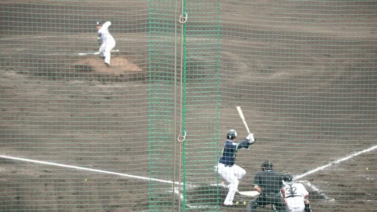 2023/2/15(水) 赤羽由紘 センターオーバーツーベースヒット 打席(9回表) vs 横山陸人(千葉ロッテマリーンズ)