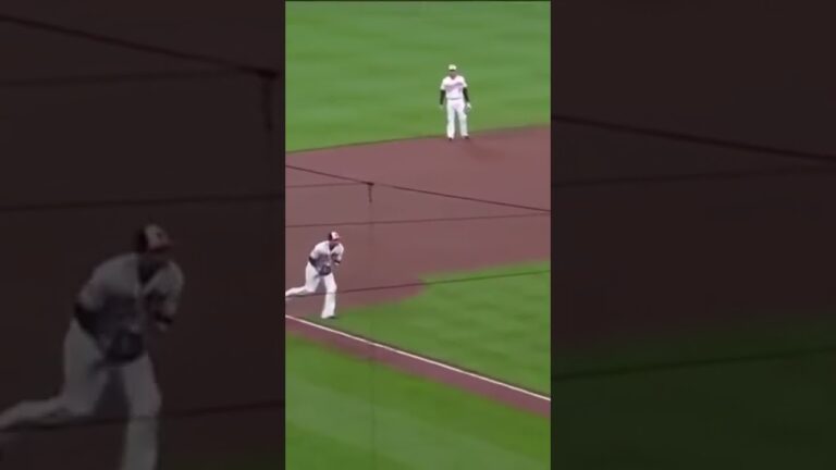 Is This The Most Impossible Bounce Ever? #mlb