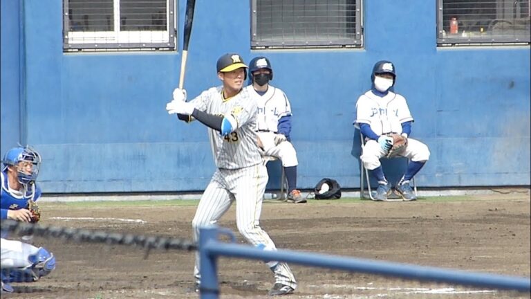 内野全ポジションを守れる高濱祐仁（2023年3月4日ウエスタン・リーグ春季教育リーグ中日ドラゴンズ vs 阪神タイガース）