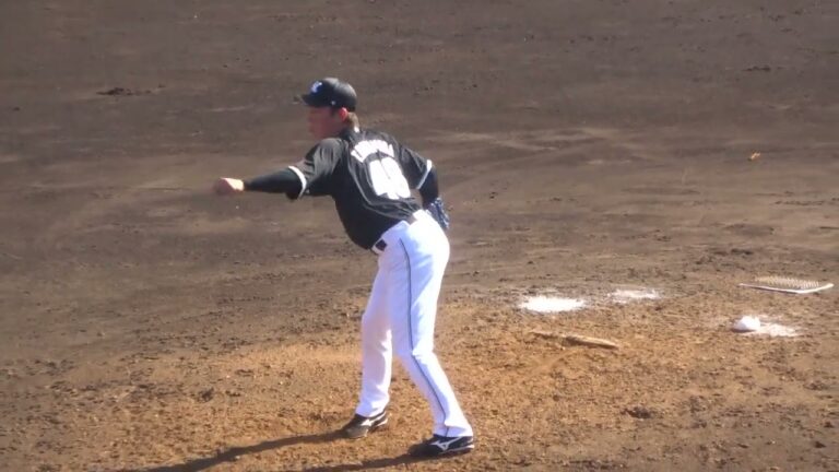 中村稔弥選手（千葉ロッテ / 亜細亜大卒）の投球フォーム