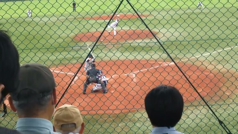 ヤクルトドラフト2位大下佑馬投手からヒットを打つ巨人 石川慎吾イースタン2018年6月14日 戸田ヤクルト対巨人