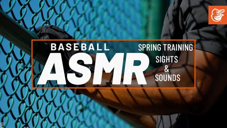 野球 ASMR: 2023 年春季トレーニングの光景と音 | ボルチモア・オリオールズ
