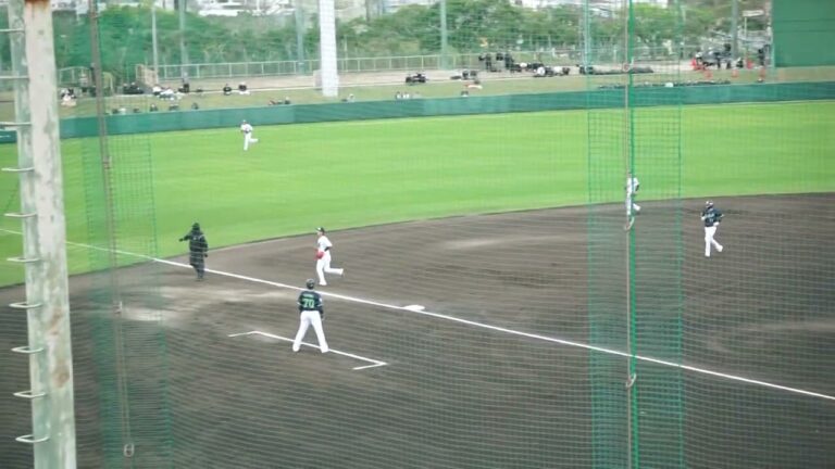 2023/2/15(水) 三ツ俣大樹 見逃し三振 打席(7回表) vs 東妻勇輔(千葉ロッテマリーンズ)