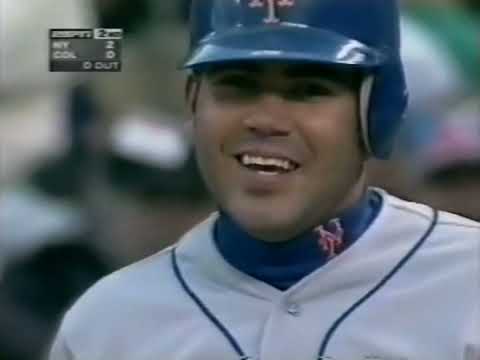 コロラド ROCKIES でのニューヨーク メッツ 4/14/96 オリジナル ESPN ブロードキャスト