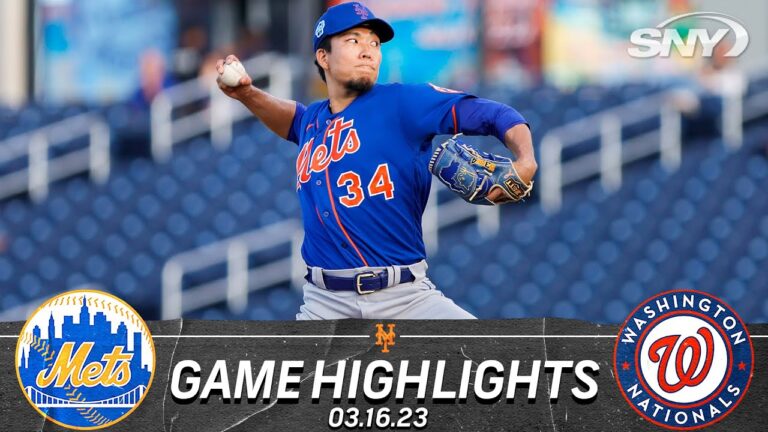 Mets vs Nationals Highlights: Kodai Senga K's five in return; David Robertson's strong outing | SNY