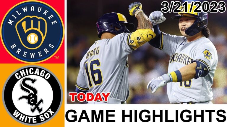 ブルワーズ vs ホワイト ソックス フル ゲーム ハイライト |  MLB プレシーズン 2023 年 3 月 21 日 |  MLB 2023