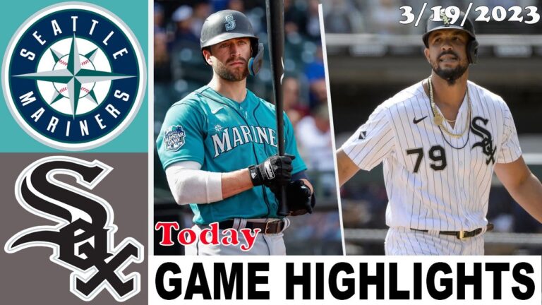 シアトル マリナーズ vs シカゴ ホワイト ソックス ハイライト |  MLB プレシーズン 2023 年 3 月 19 日