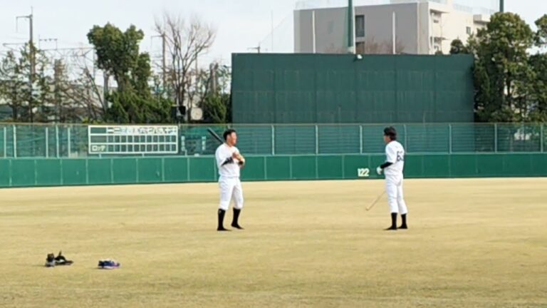 和田康士朗選手、西川僚祐選手　練習