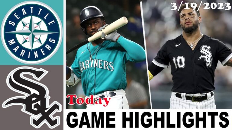 シアトル マリナーズ vs シカゴ ホワイト ソックス ハイライト |  MLB プレシーズン 2023 年 3 月 19 日